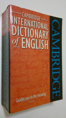 Cambridge International Dictionary of English