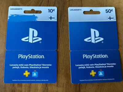PlayStation-lahjakortti 60 euroa