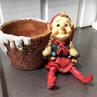 SÖPÖ TONTTU - KUKKAPURKKI / KYNTTILÄPURKKI - pikkukuva 1