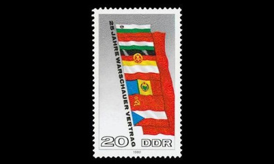DDR 2507 ** Varsovan liitto 25v (1980)