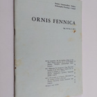 Ornis Fennica 2/1973 Vol 50 - pikkukuva 1