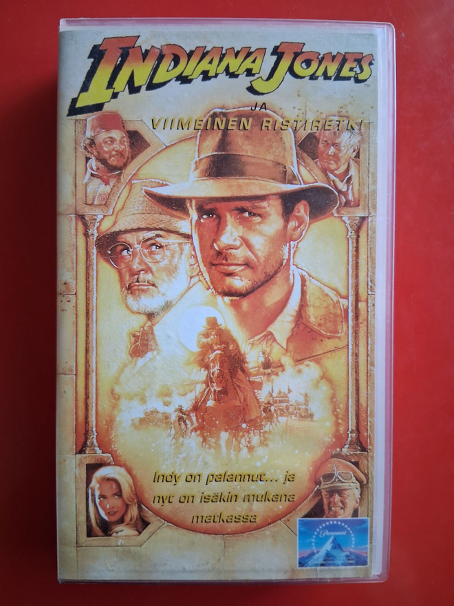 Indiana Jones ja Viimeinen ristiretki (1989)  VHS