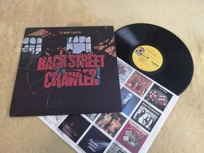 BACK STREET CRAWLER - The Band Plays On LP