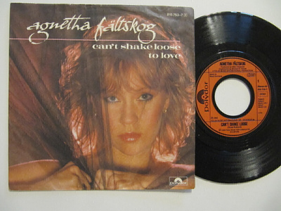 Agnetha Fältskog Can't Shake Loose / To Love 7" sinkku ABBA