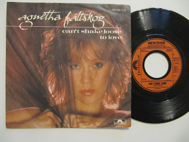 Agnetha Fältskog Can't Shake Loose / To Love 7" sinkku ABBA