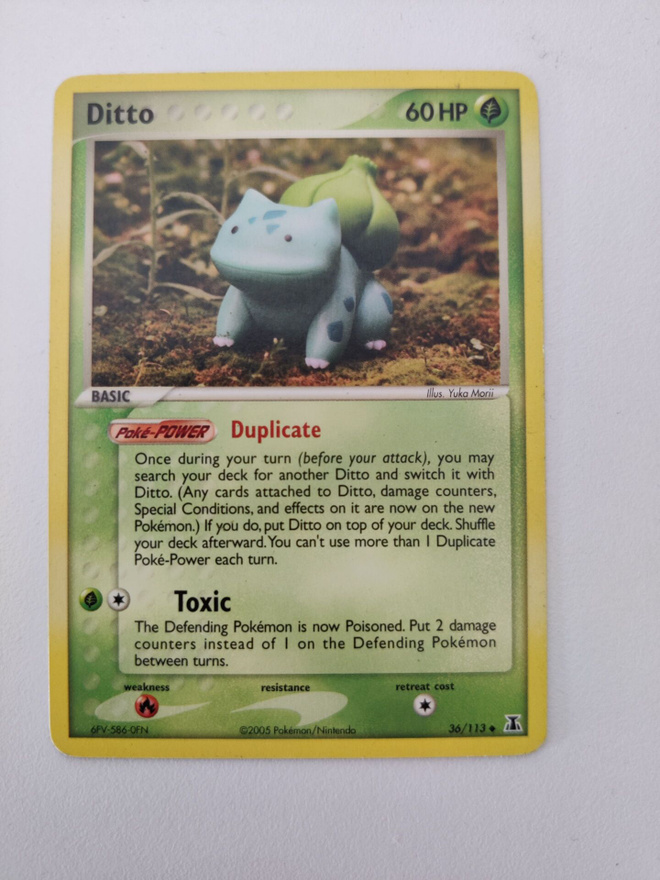 Ditto 36/113 Bulbasaur