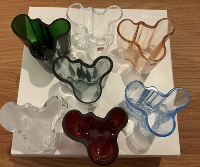 Aalto miniature collectibles, todella harvoin tarjolla