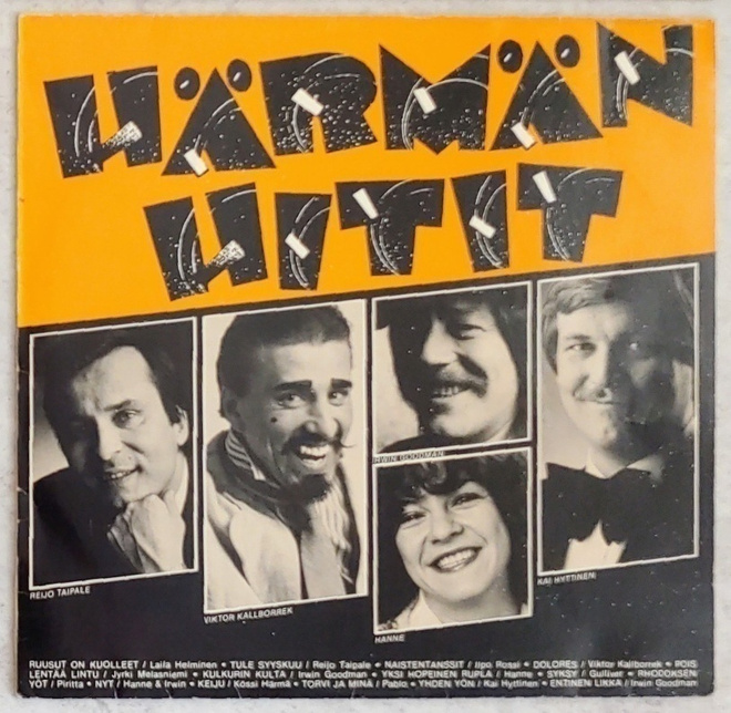 HÄRMÄN HITIT – LP 1979 - Hanne & Irwin, Jyrki Melasniemi ym.