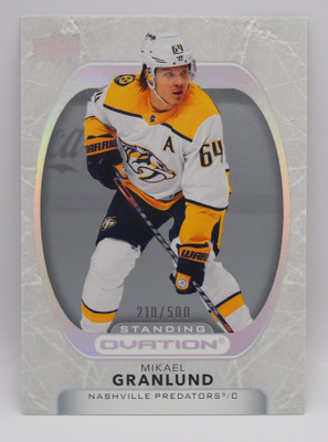 2021-22 Ovation Standing ovation Mikael Granlund /500