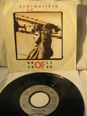 Rick Springfield: Rock Of Life 7"