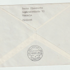Postileima : HELSINKI  6.10.1957 , I Flug Frankfurt - pikkukuva 2