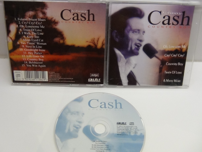 JOHNNY CASH,  COUNTRY  BOY