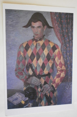 Gino Severini: Harlekiini (1938), väripk, ei p.