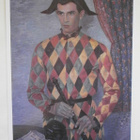 Gino Severini: Harlekiini (1938), väripk, ei p. - pikkukuva 1