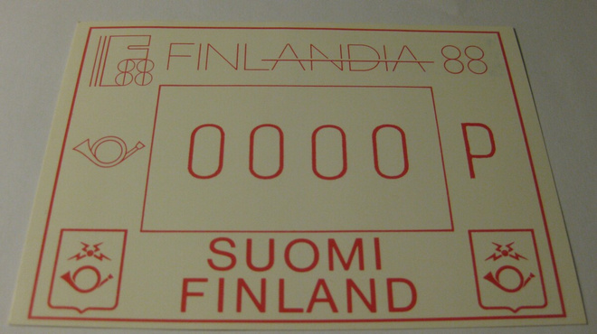 Finlandia 88 Suomi Finland