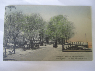 VANHA Postikortti Helsinki 1900-l