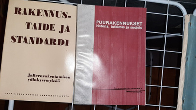 2 kpl rakennusperinneteosta