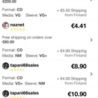 Suvi Teräsniska - Rakkaus Päällemme Sataa (Platinap.) 2 x cd - pikkukuva 4