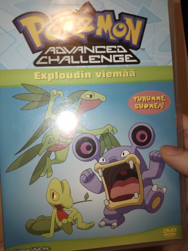 Pokémon Advanced Challenge - Exploudin viemää dvd