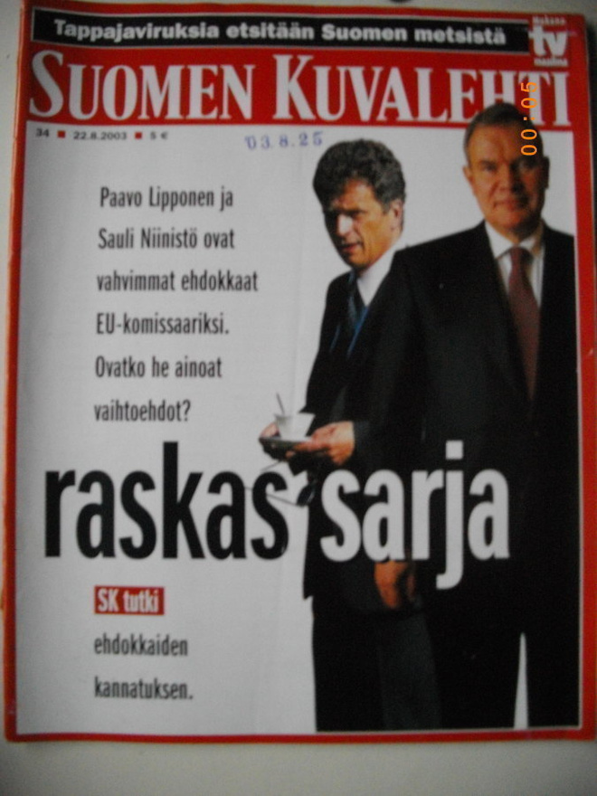 Suomen Kuvalehti Nro 34/2003