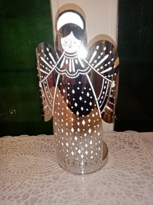 Partylite lumottu enkeli somiste