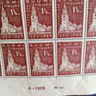 turun postimerkki arkki tuomiokirkko 700v 1929 1 1/2 mk - pikkukuva 3