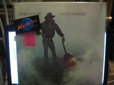 HENRY SCHIFTER - OUT OF NOWHERE | LP | KUIN UUSI | RARE |