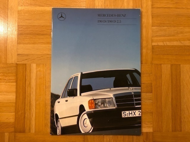 Esite Mercedes W201 190 D / 190 D 2.5 1987 / 1988