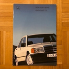 Esite Mercedes W201 190 D / 190 D 2.5 1987 / 1988 - pikkukuva 1