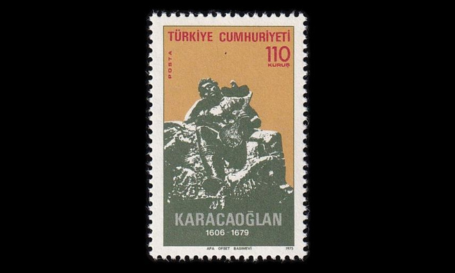 Turkki 2354 ** Runoilija Karacao?lan (1975)