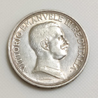 Italia 2 Lire 1915, Vittorio Emanuele III, Hopeakolikko - pikkukuva 2