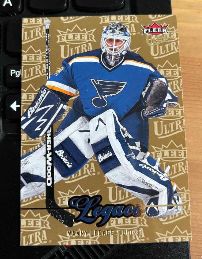 2007-08 Ultra Gold Medallion #27 Manny Legace
