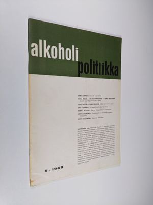 Alkoholipolitiikka 5/1968