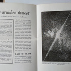 Mainoskirjanmerkki V. A. Heiskanen Tähtitiede WSOY 1950 - pikkukuva 2