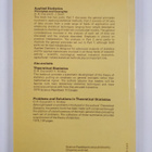 D. R. Cox : Applied statistics : principles and examples - pikkukuva 2