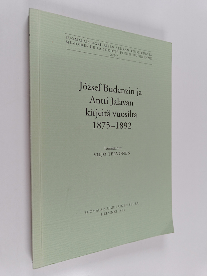 Jozsef Budenz : Jozsef Budenzin ja Antti Jalavan kirjeitä...