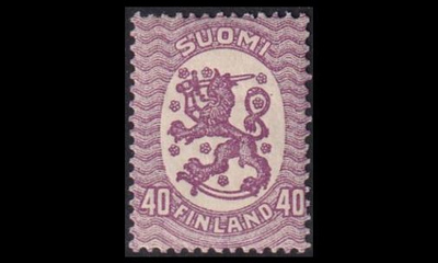 72 ** M-17 40p lila (1917)