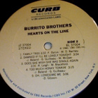 BURRITO BROTHERS :: HEARTS ON THE LINE :: VINYYLI LP US-1980 - pikkukuva 4
