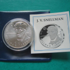 Suomi 10e hopea juhlaraha J.V. Snellman - 2006 - pikkukuva 1