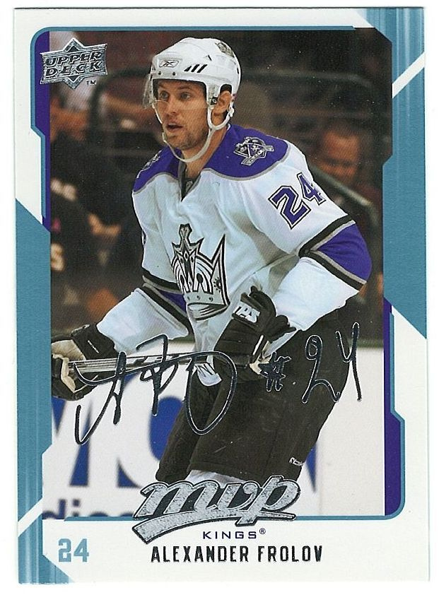 08-09 Upper Deck MVP #136 Alexander Frolov