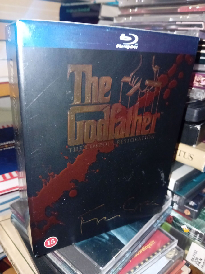4 Blu-ray The Godfather box ( SIS POSTIKULU )