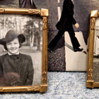 Valokuvakehys vintage kaksi kappaletta hienot - pikkukuva 1