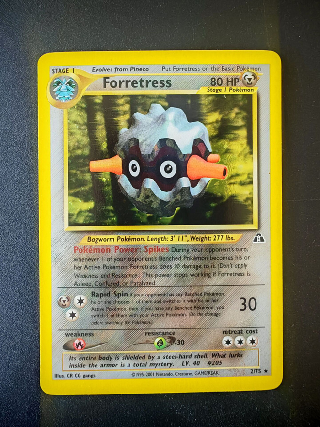 Pokemon kortti Forretress Neo Discovery holo