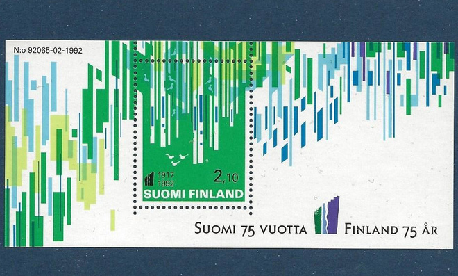 Pienoisarkki BL9 (1992) Suomi 75 vuotta