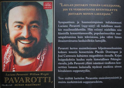 Pavarotti - Wright: PAVAROTTI, minun maailmani 2p. -07