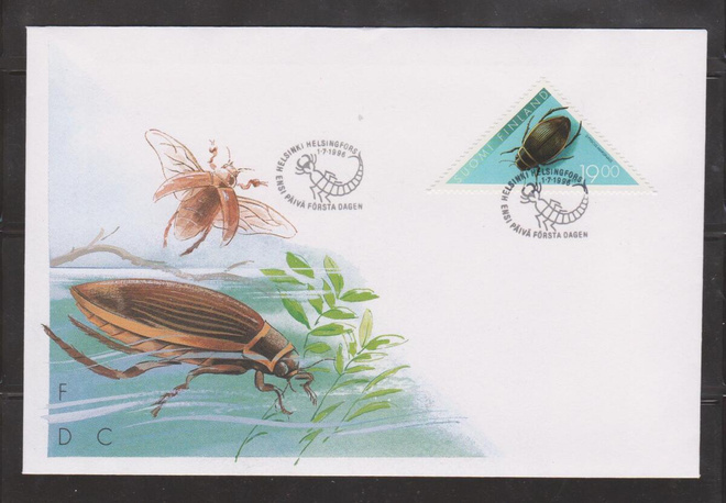 FDC 1996 FINLANDIA 95 sukeltaja 19 mk
