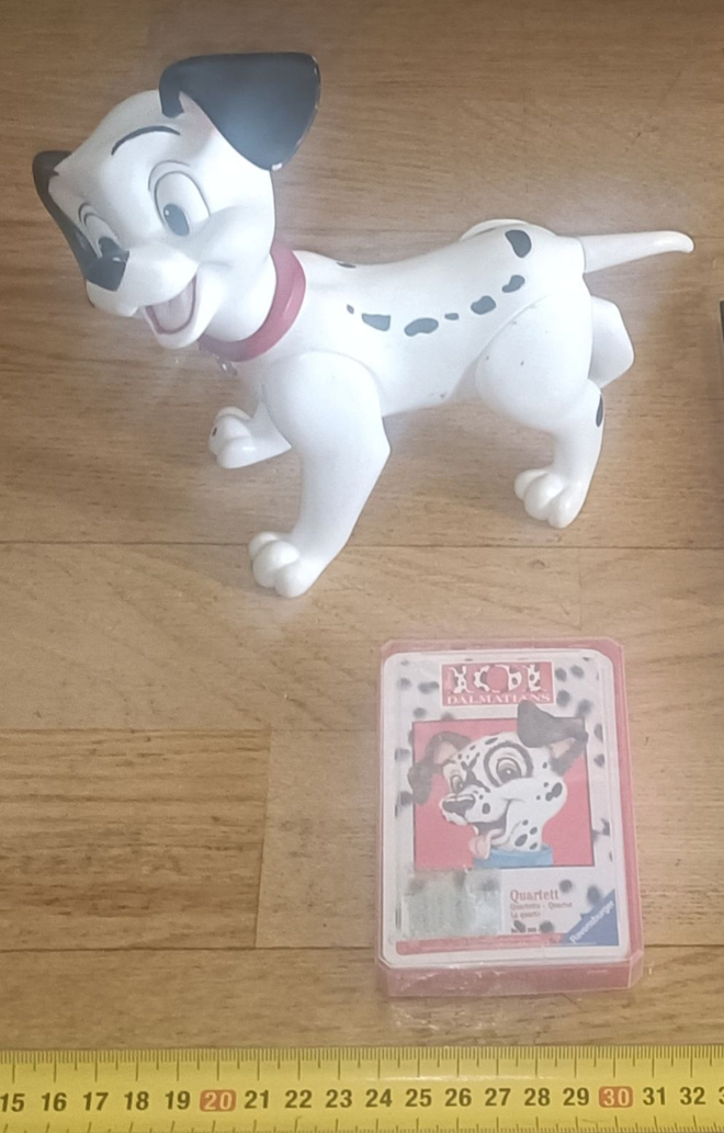 101 & 102 Dalmatialaista Figuuri + Peli + Cd