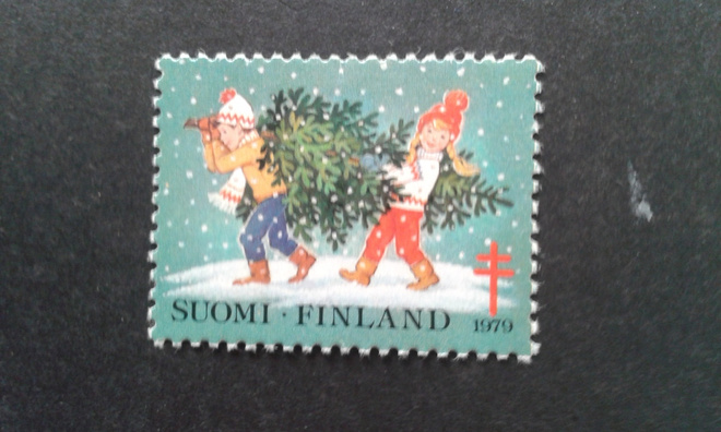1979 tub joulumerkki kuusenkantajat**
