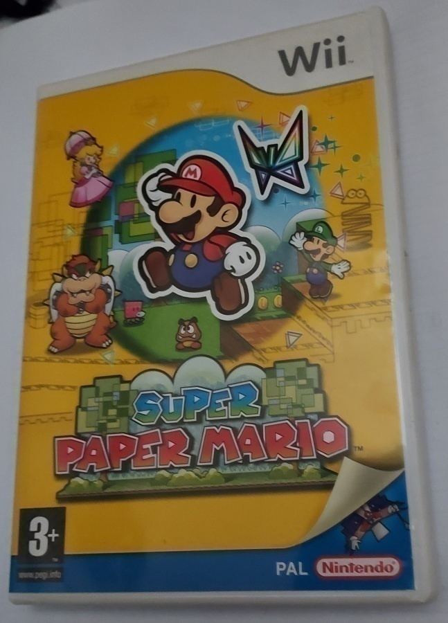 * Super Paper Mario Wii / Wii U PAL MIB Lue Kuvaus