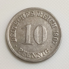 Saksa 10 Pfennig 1907D - pikkukuva 1